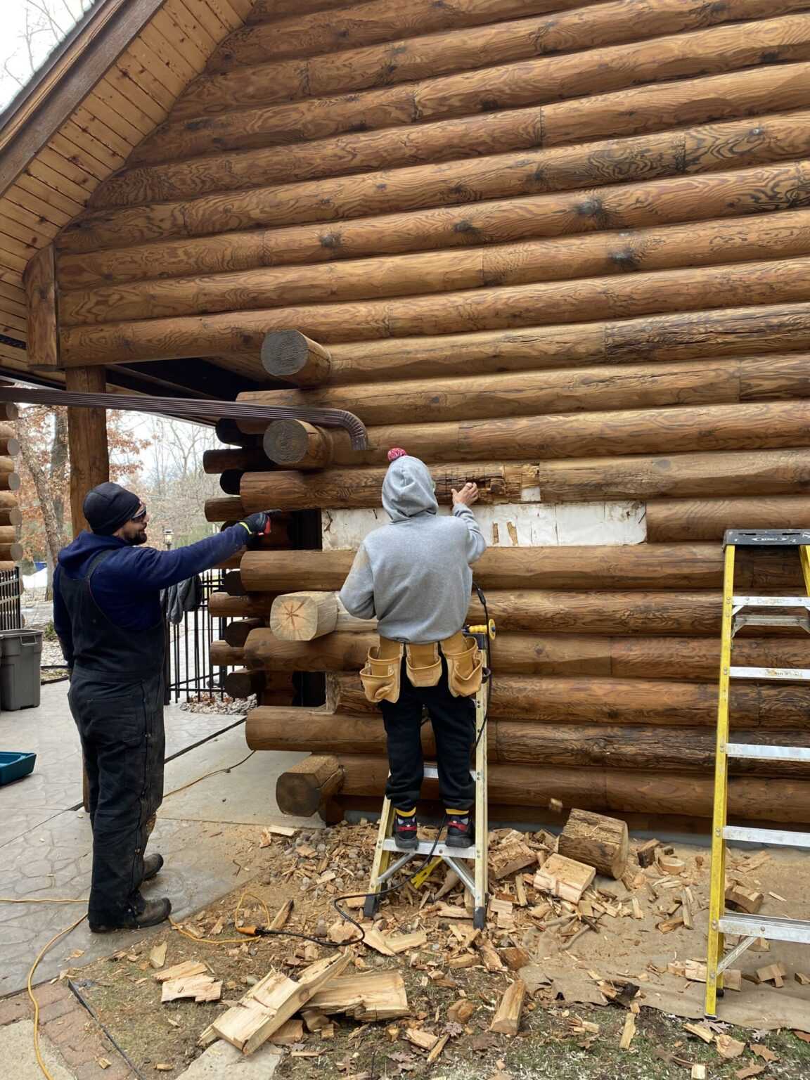 log home restoration near me10 scaled